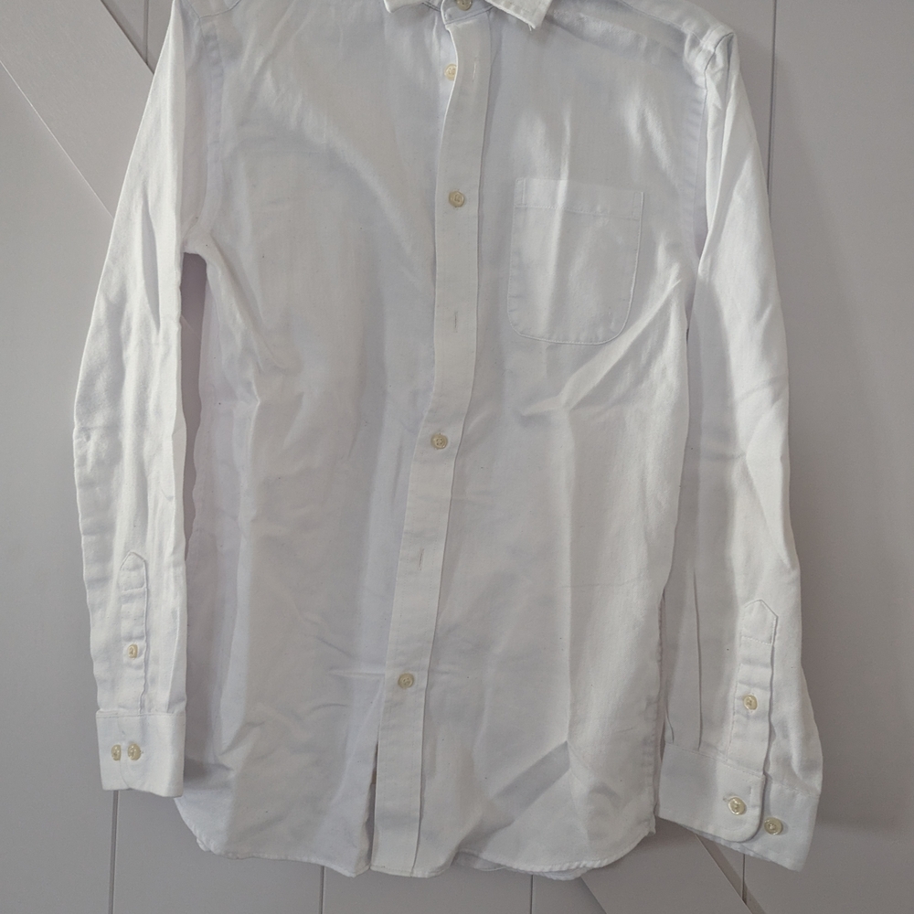 Classic White Men's Shirt